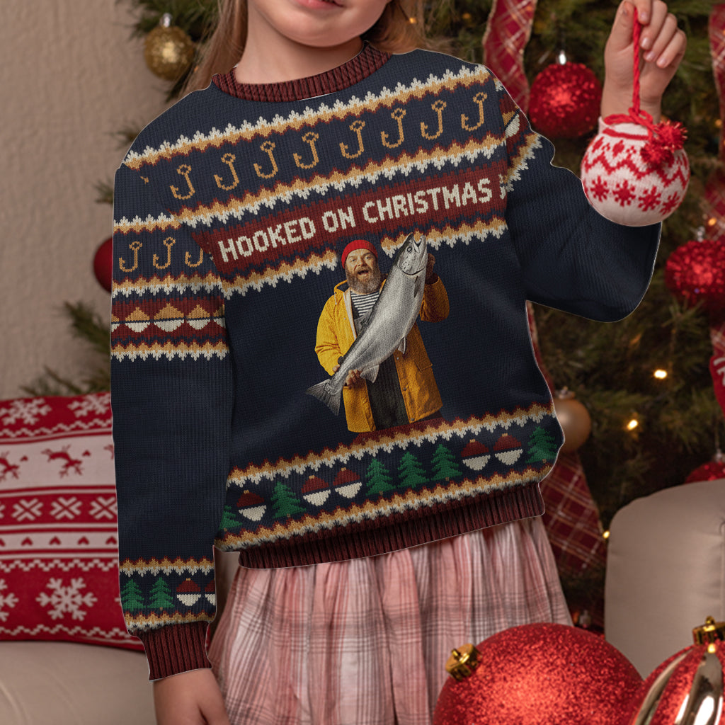 Weihnachtsfieber – Personalisierter Angel-Pullover