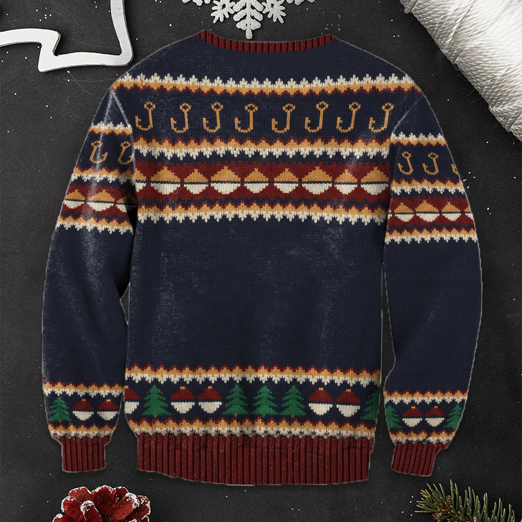 Weihnachtsfieber – Personalisierter Angel-Pullover