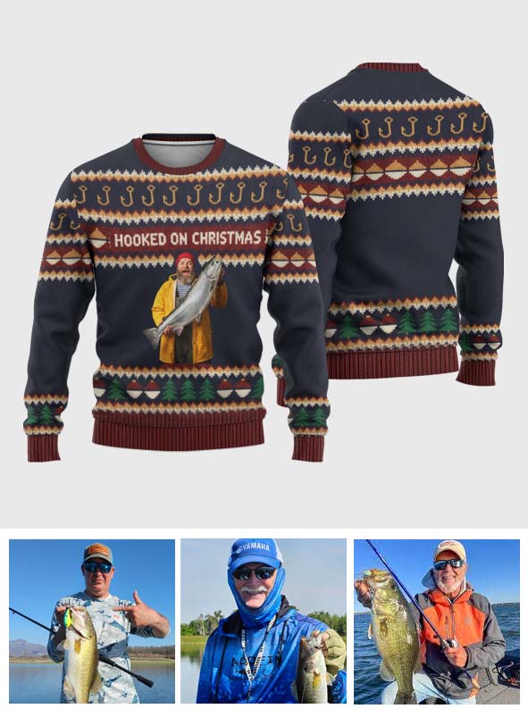 Weihnachtsfieber – Personalisierter Angel-Pullover