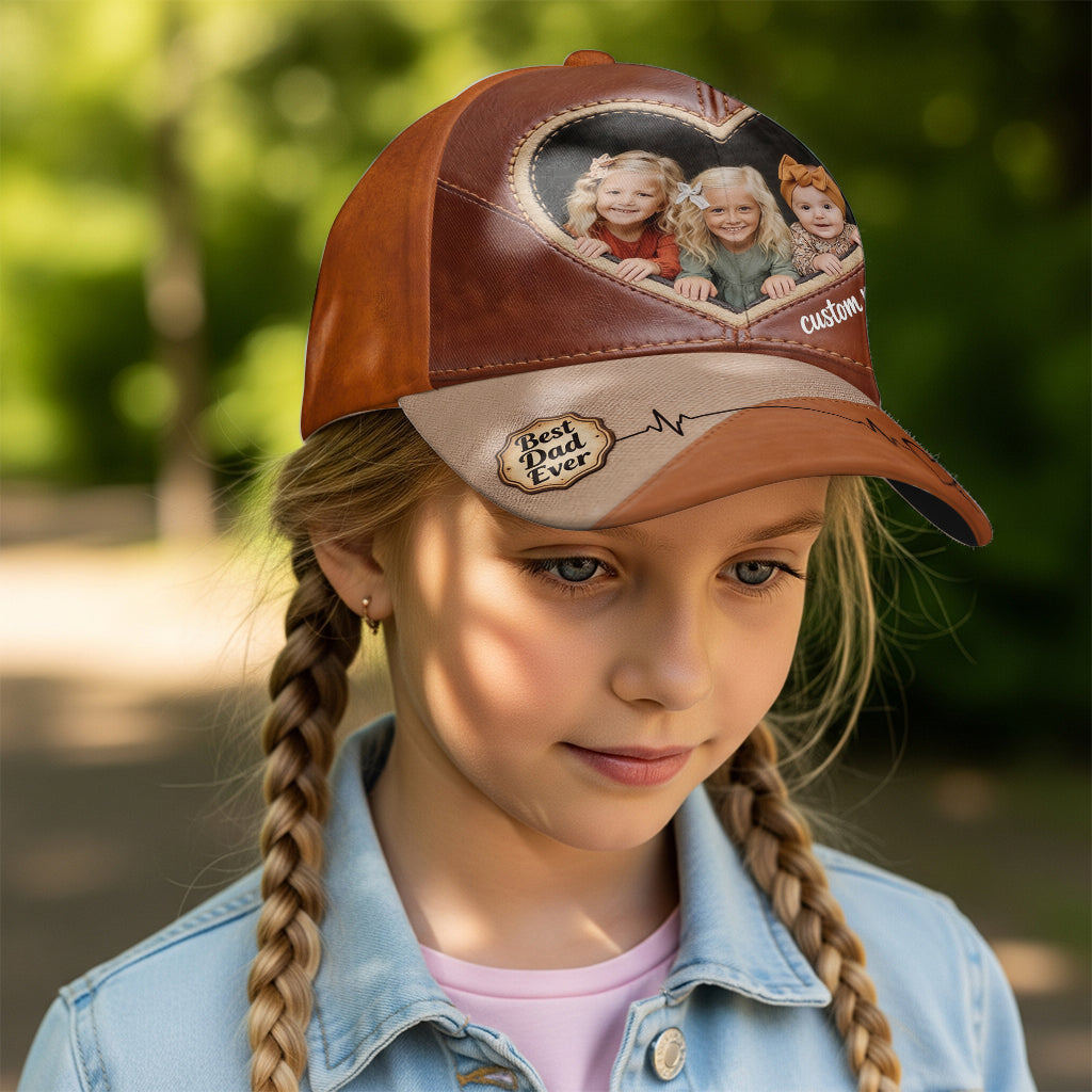 Custom From Any Photo - Personalized Father Classic Cap