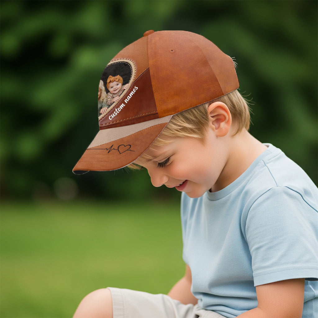 Custom From Any Photo - Personalized Father Classic Cap