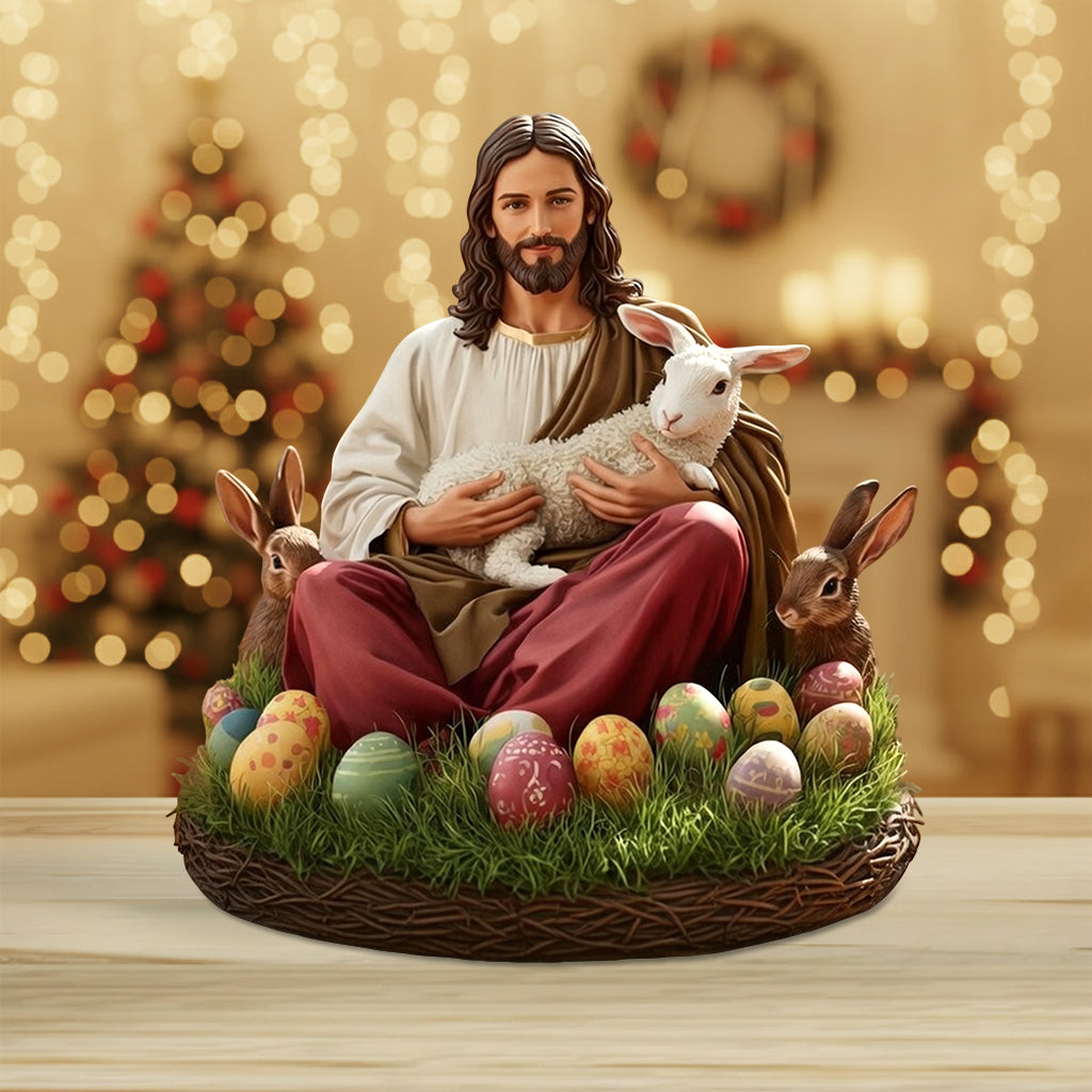 Easter Blessings - Christian Custom Shaped Acrylic Plaque