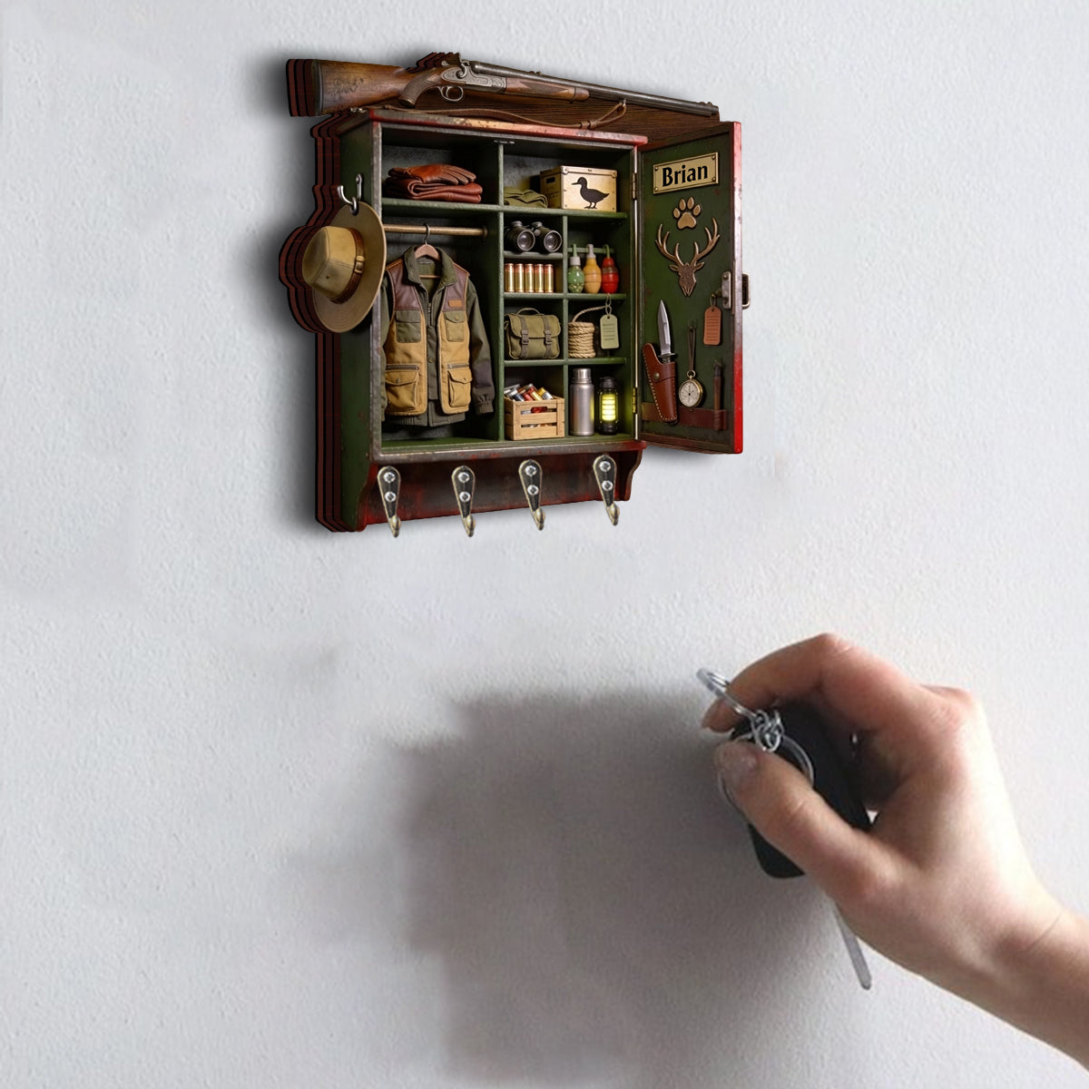 Born To Hunt – Personalisierte, individuell geformte Hängevorrichtung für die Jagd