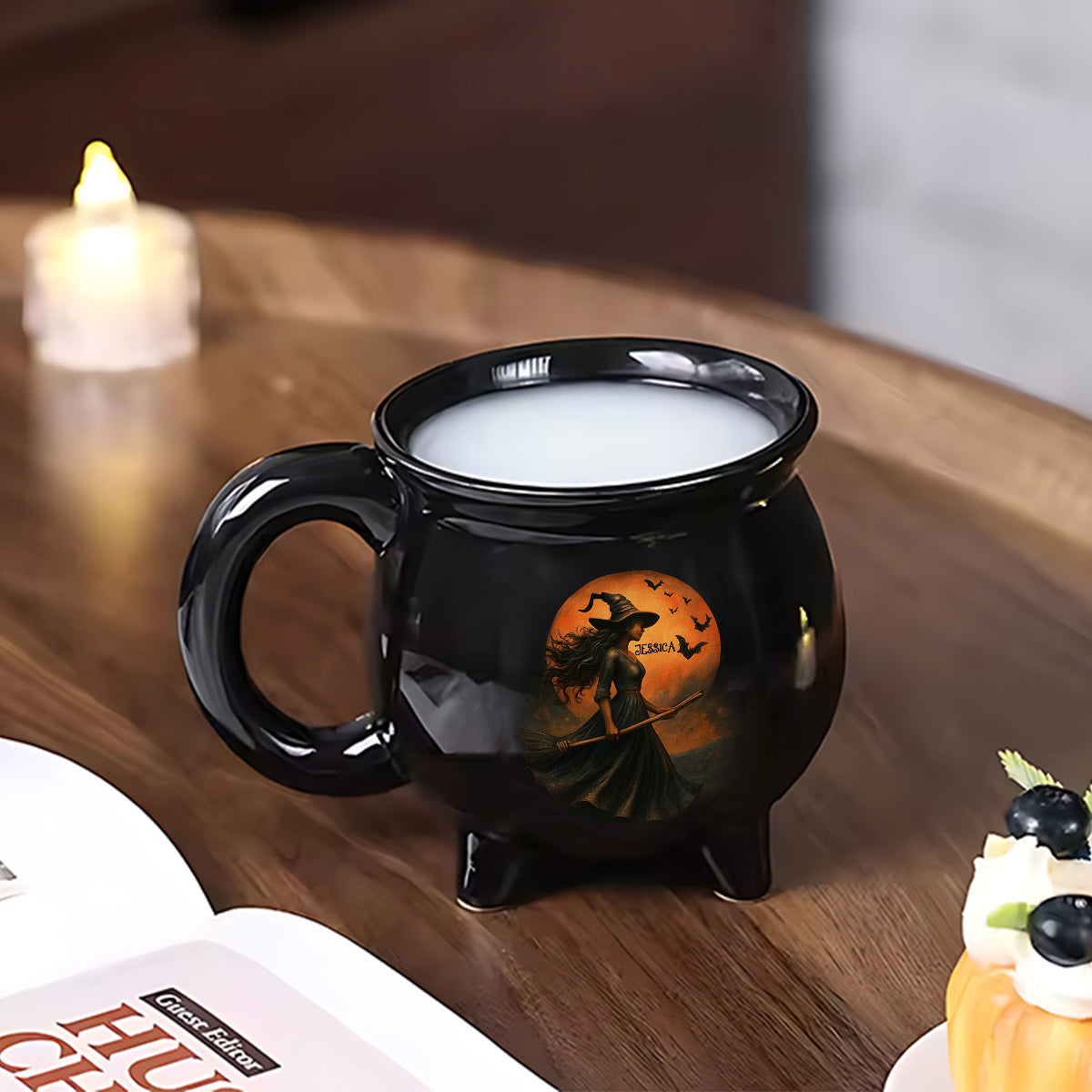 Witches Brew - Personalized Witch Cauldron Mug