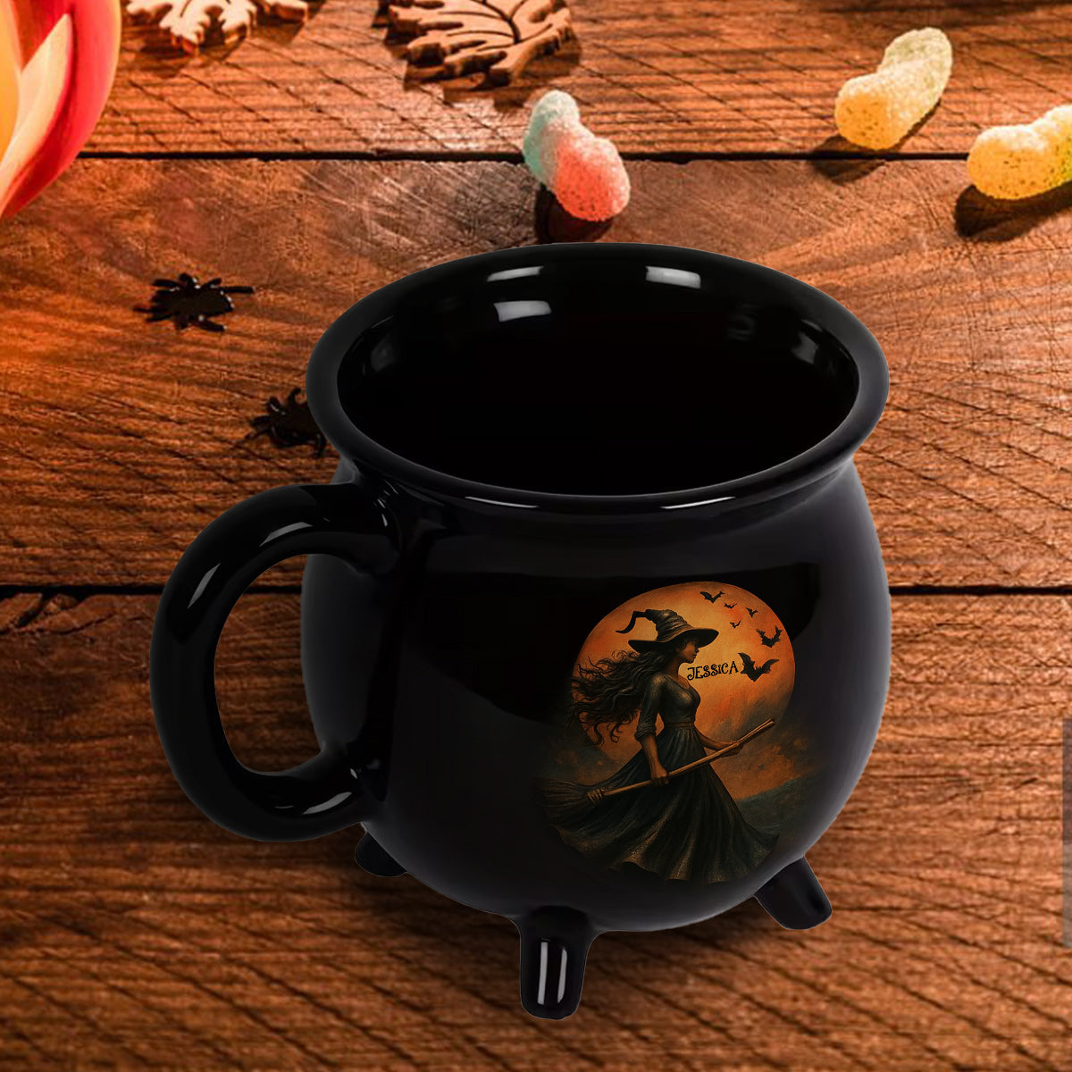 Witches Brew - Personalized Witch Cauldron Mug