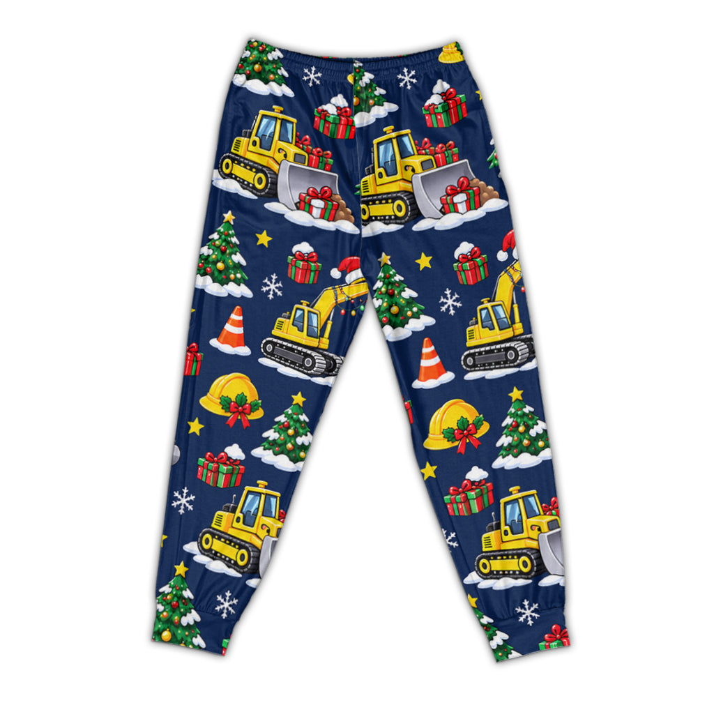 Building Christmas Magic - Personalized Kid Pajamas Set