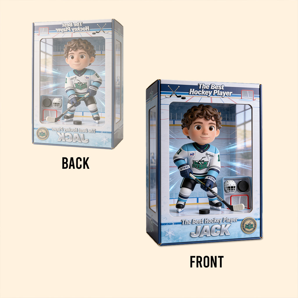 Hockey Lover Gift - Personalized Hockey Custom Shaped Acrylic Plaque