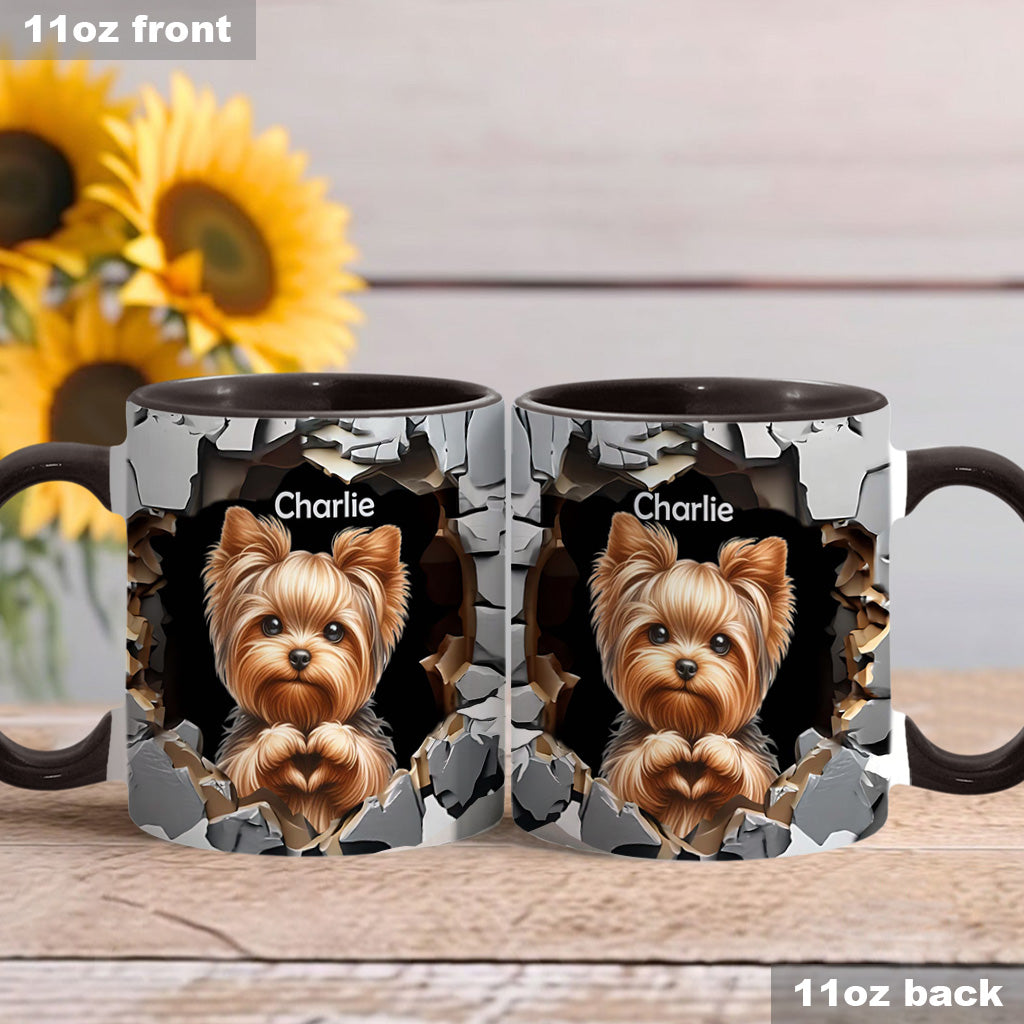 Lovely Dogs - Personalized Dog Accent Mug