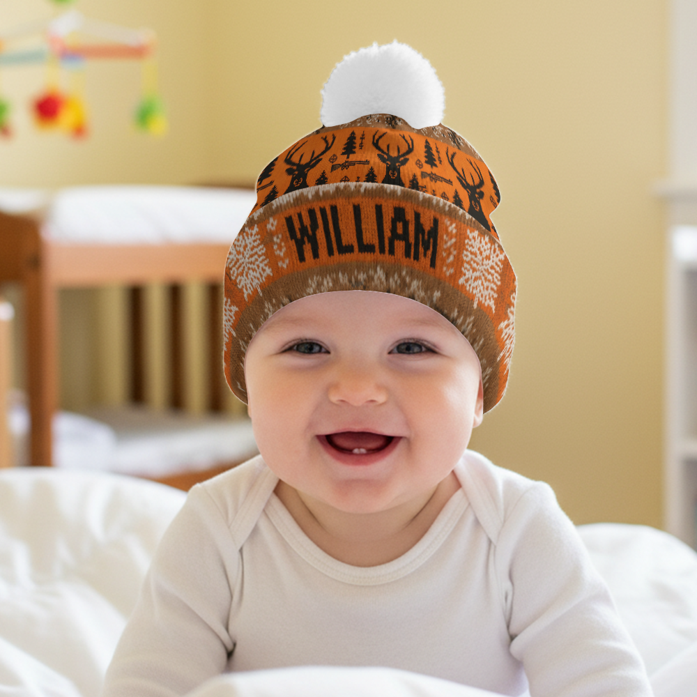 Deer Hunter - Personalized Hunting Beanie Hat