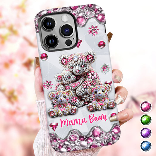 Geschenk für Mama Bär – Personalisierte Handyhülle mit Mutter-Motiv
