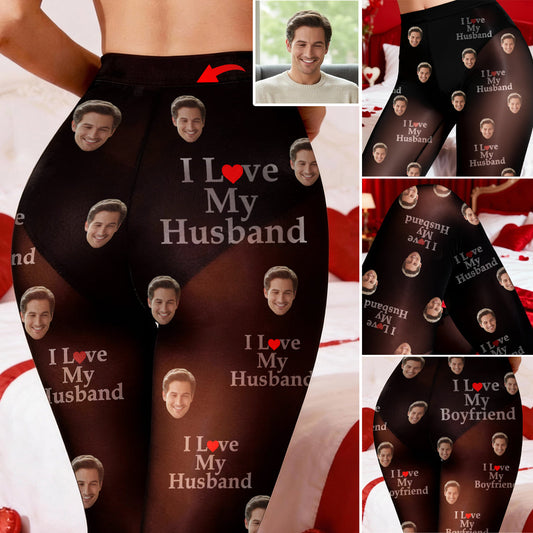 Ich liebe dich – Personalisierte Strumpfhose für Paare