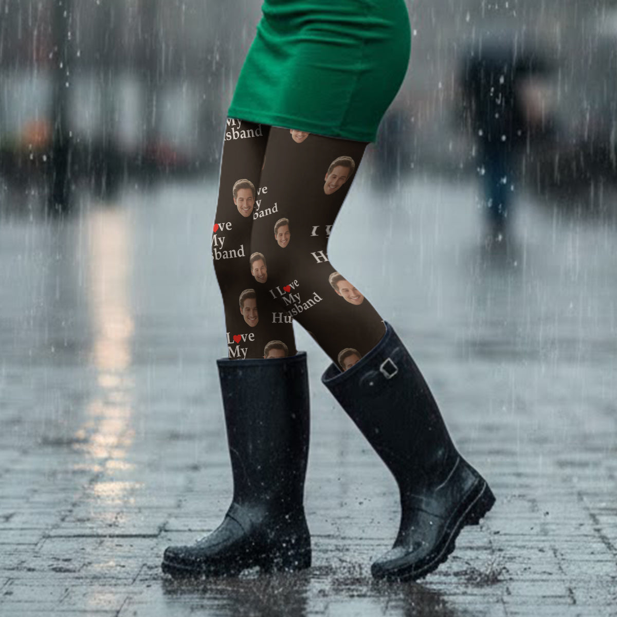 Ich liebe dich – Personalisierte Strumpfhose für Paare