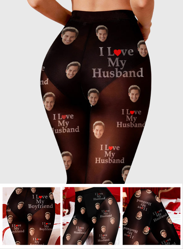 Ich liebe dich – Personalisierte Strumpfhose für Paare