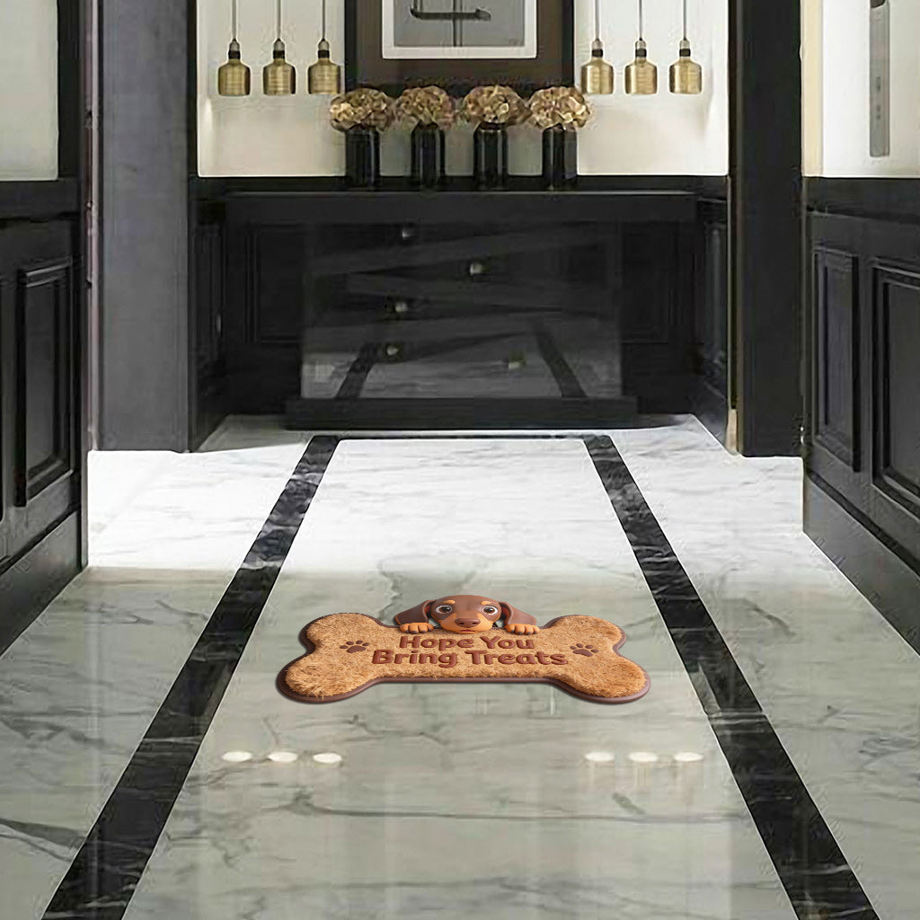 Pet Welcome Doormat, Custom From Any Photo - Personalized Dog Shaped Doormat/ Rug