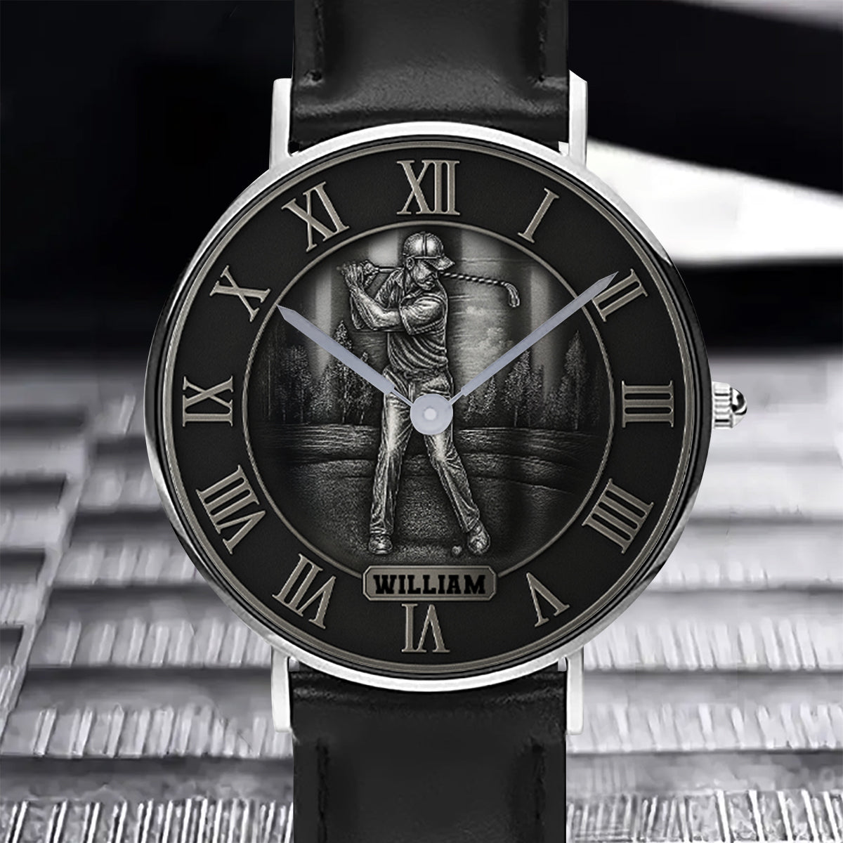 Der coolste Golfer – personalisierte Golf-Handuhr
