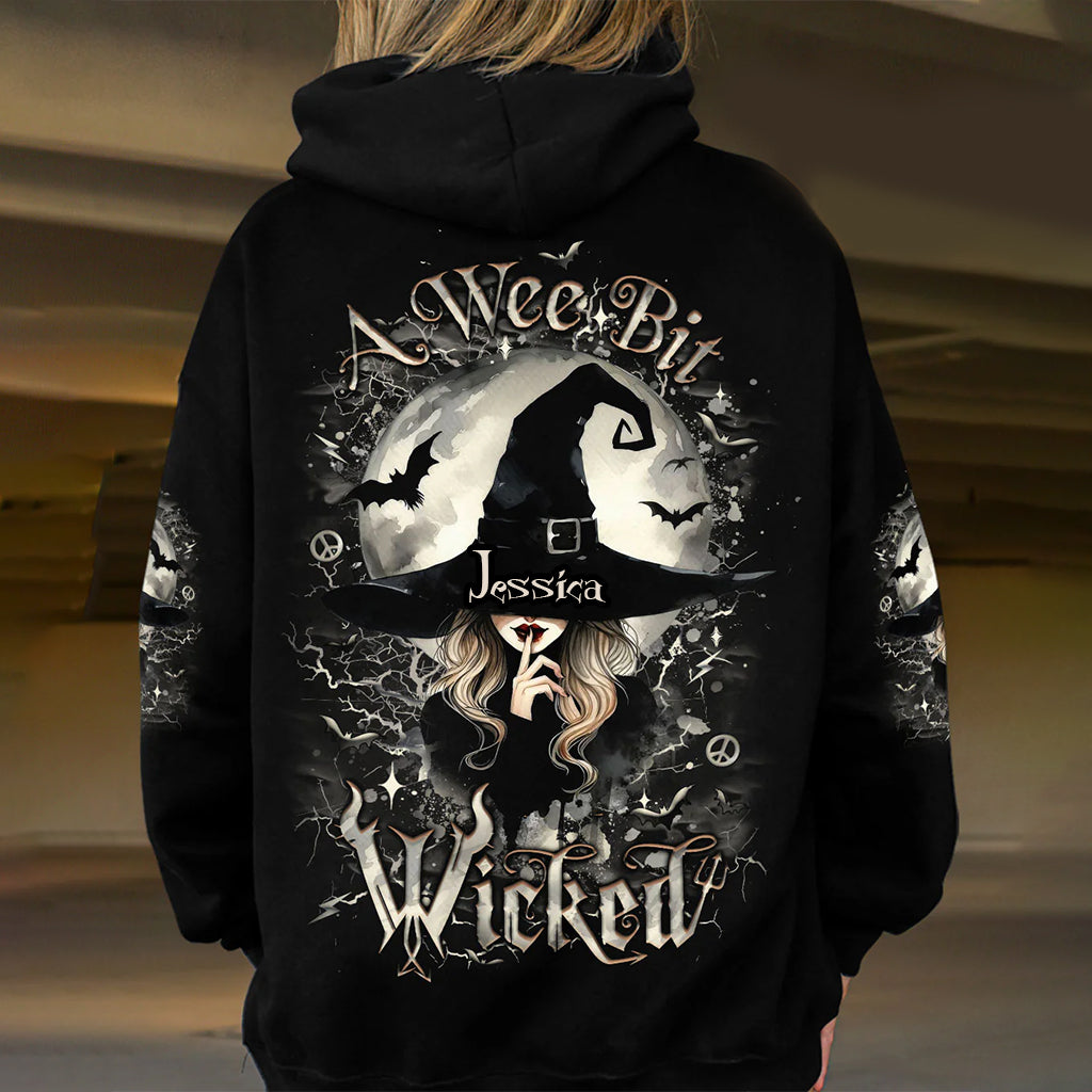 Ein bisschen böse – personalisiertes Hexen-Shirt