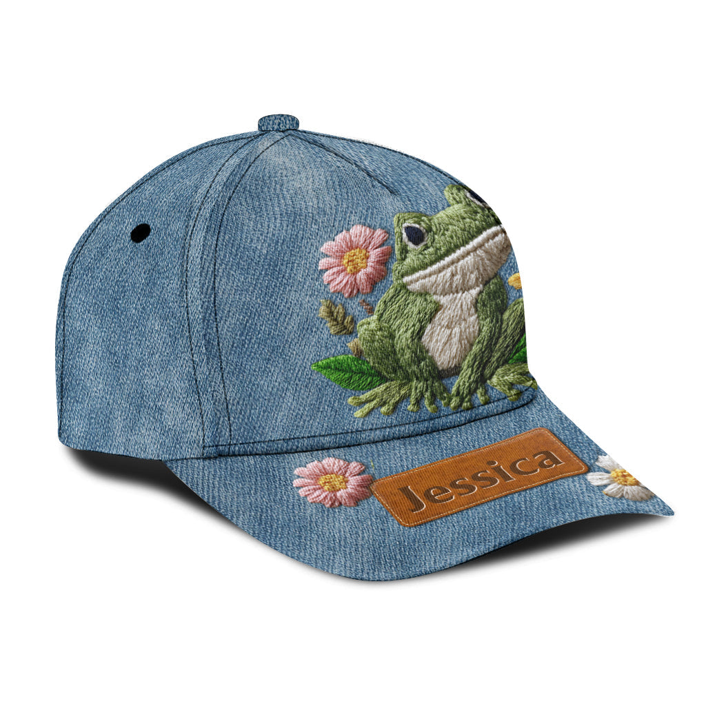 Love Frogs - Personalized Frog Classic Cap