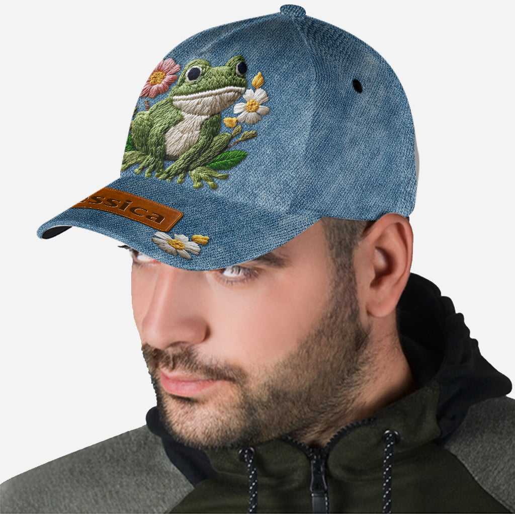 Love Frogs - Personalized Frog Classic Cap