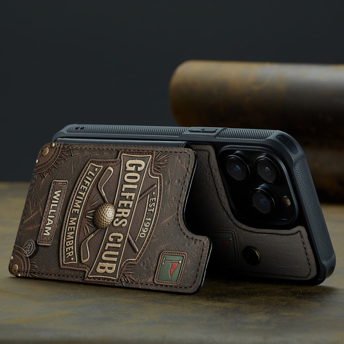 Life Time Golf Club Member - Personalized Golf Fully Printed Wallet Phone Case