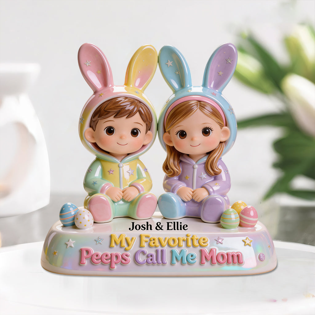 Meine Lieblingsmenschen nennen mich Oma – personalisierte, individuell geformte Acrylplakette „Oma“