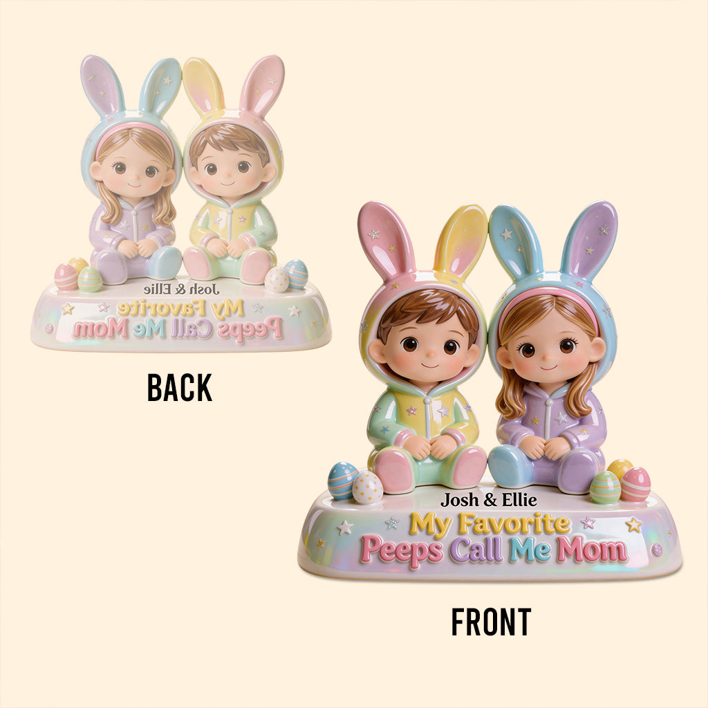 Meine Lieblingsmenschen nennen mich Oma – personalisierte, individuell geformte Acrylplakette „Oma“