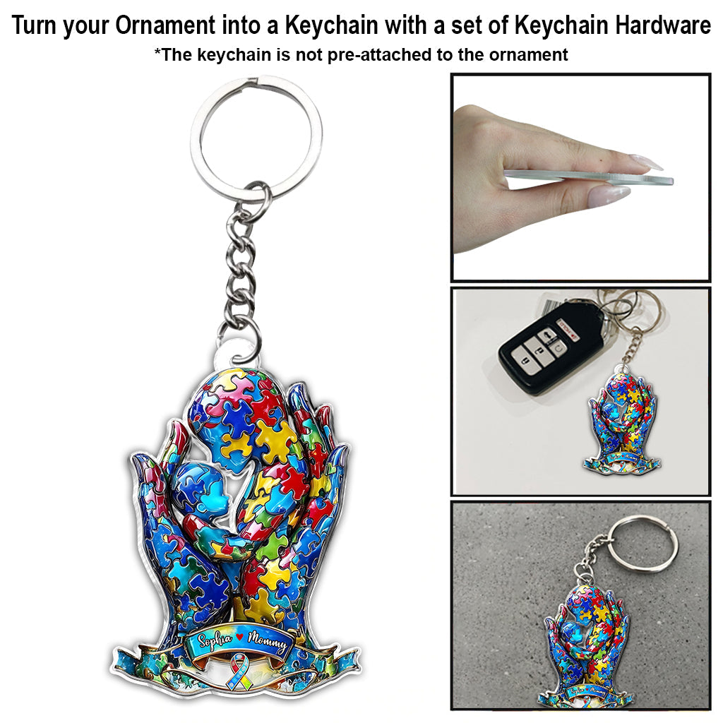 Mutter und Kind – Personalisierter Schmuck zur Sensibilisierung für Autismus