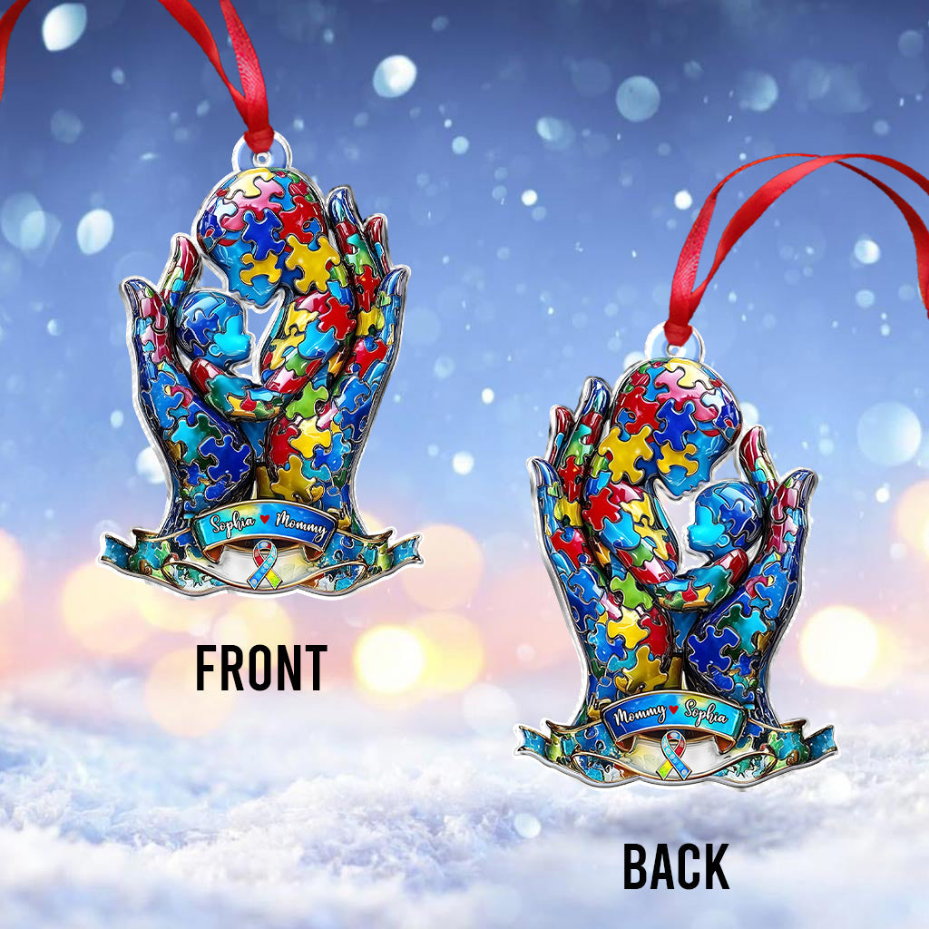 Mutter und Kind – Personalisierter Schmuck zur Sensibilisierung für Autismus