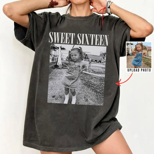 Birthday Gift - Personalized Birthday Washed T-Shirt