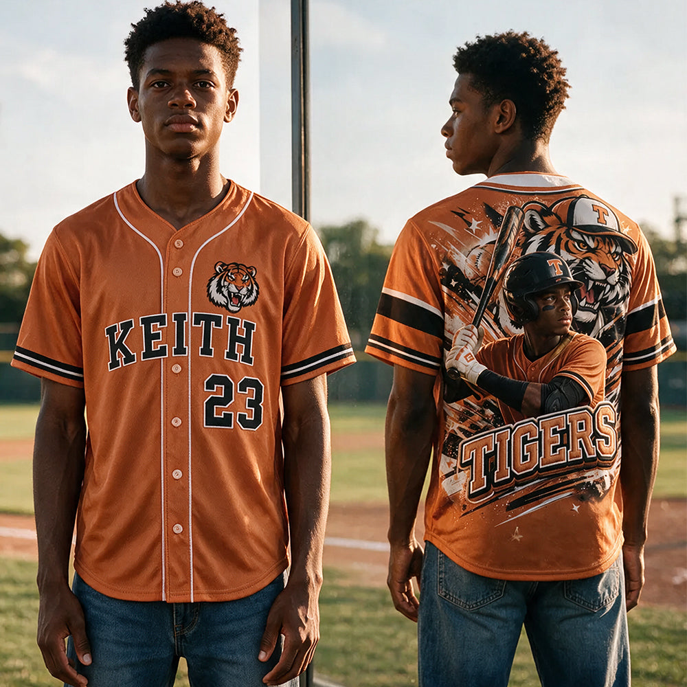 Custom From Any Photo - Personalized Baseball Baseball Jersey