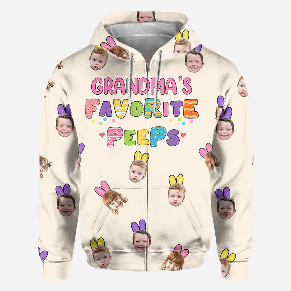 Grandma's Peeps - Personalized Kid All Over Shirt