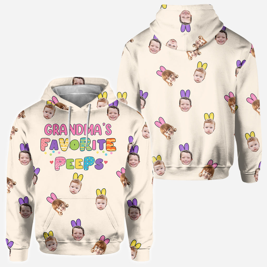 Grandma's Peeps - Personalized Kid All Over Shirt