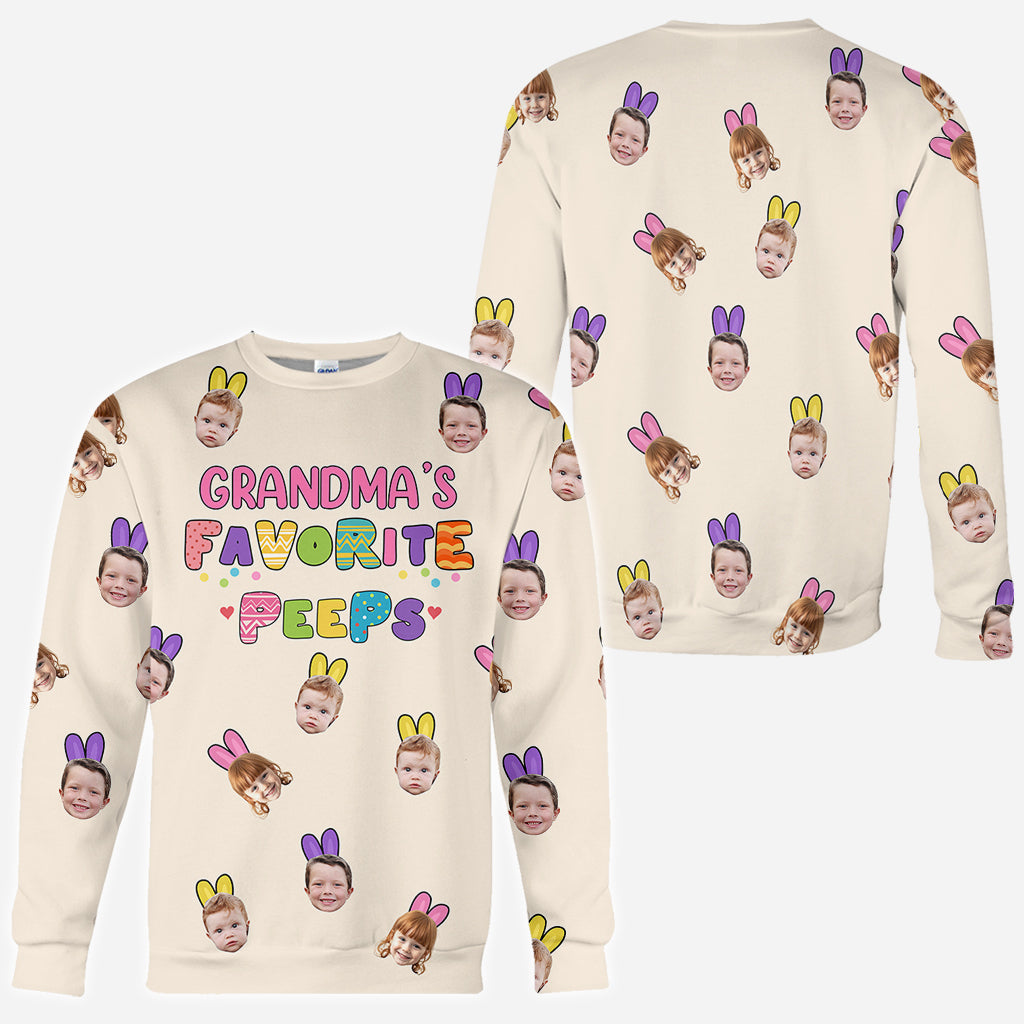 Grandma's Peeps - Personalized Kid All Over Shirt
