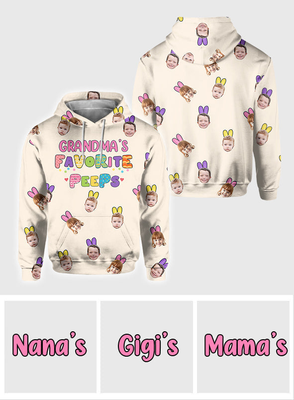 Grandma's Peeps - Personalized Kid All Over Shirt