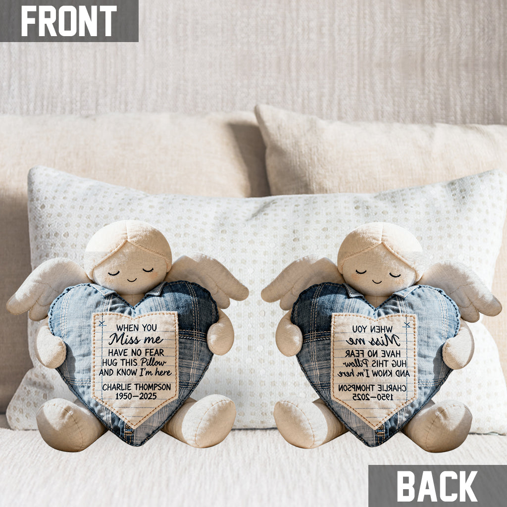 Forever In Our Hearts - Personalized Memorial Shaped Pillow