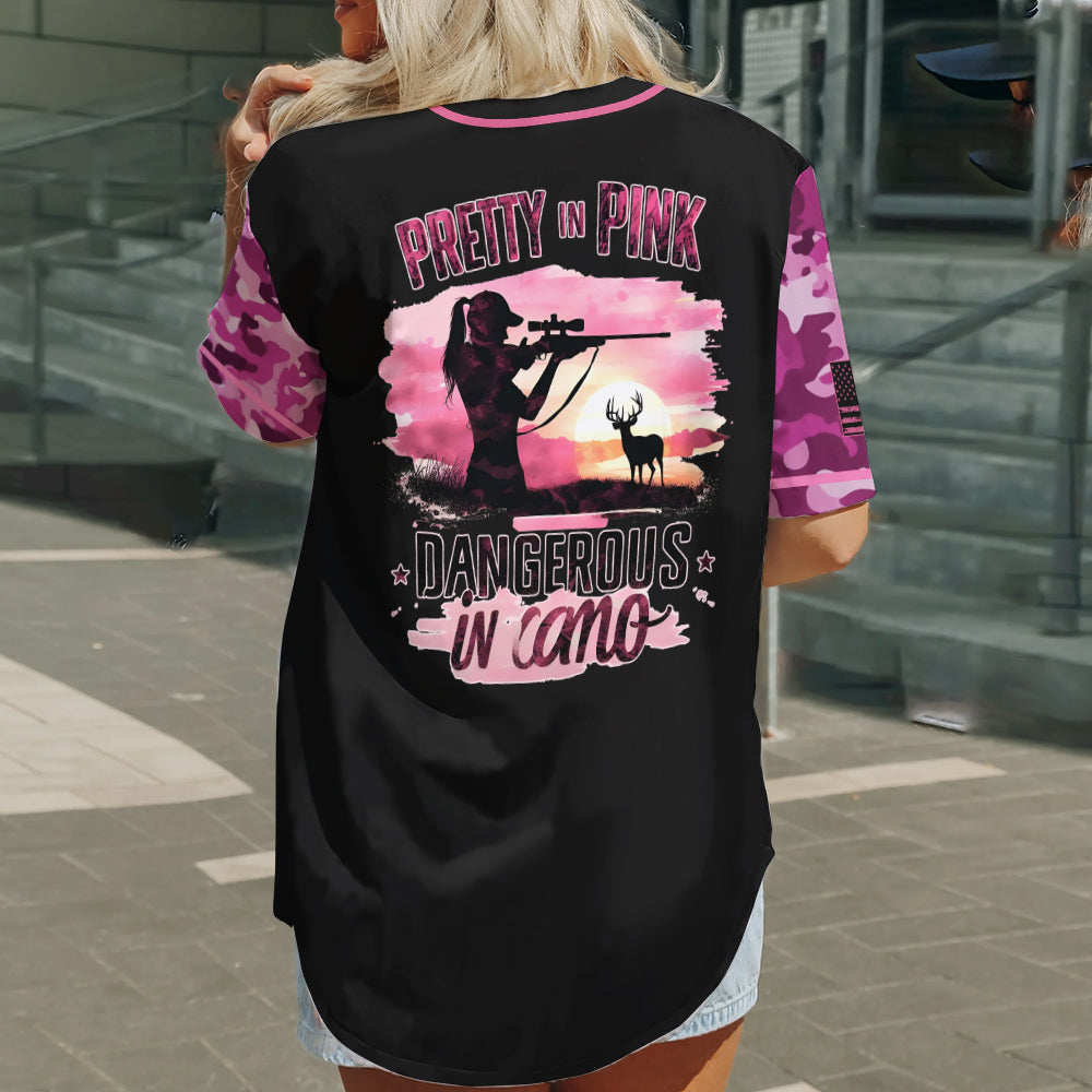 Country Girl - Personalisiertes Jagd-Baseballtrikot