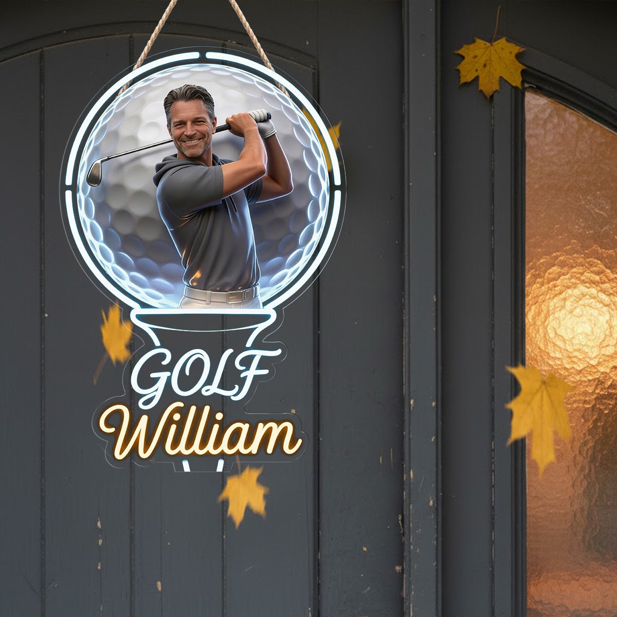 Par Excellence - Personalisierte Golf LED Licht Acrylschild