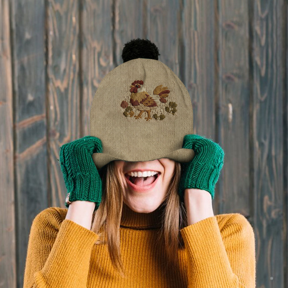 Liebe Hühnchen - Personalisierte Hühnermütze