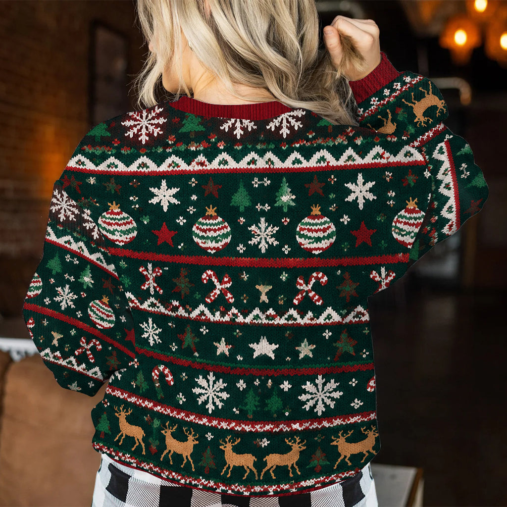 Unbreathable Inside You - Personalized Spicy Couple Ugly Sweater