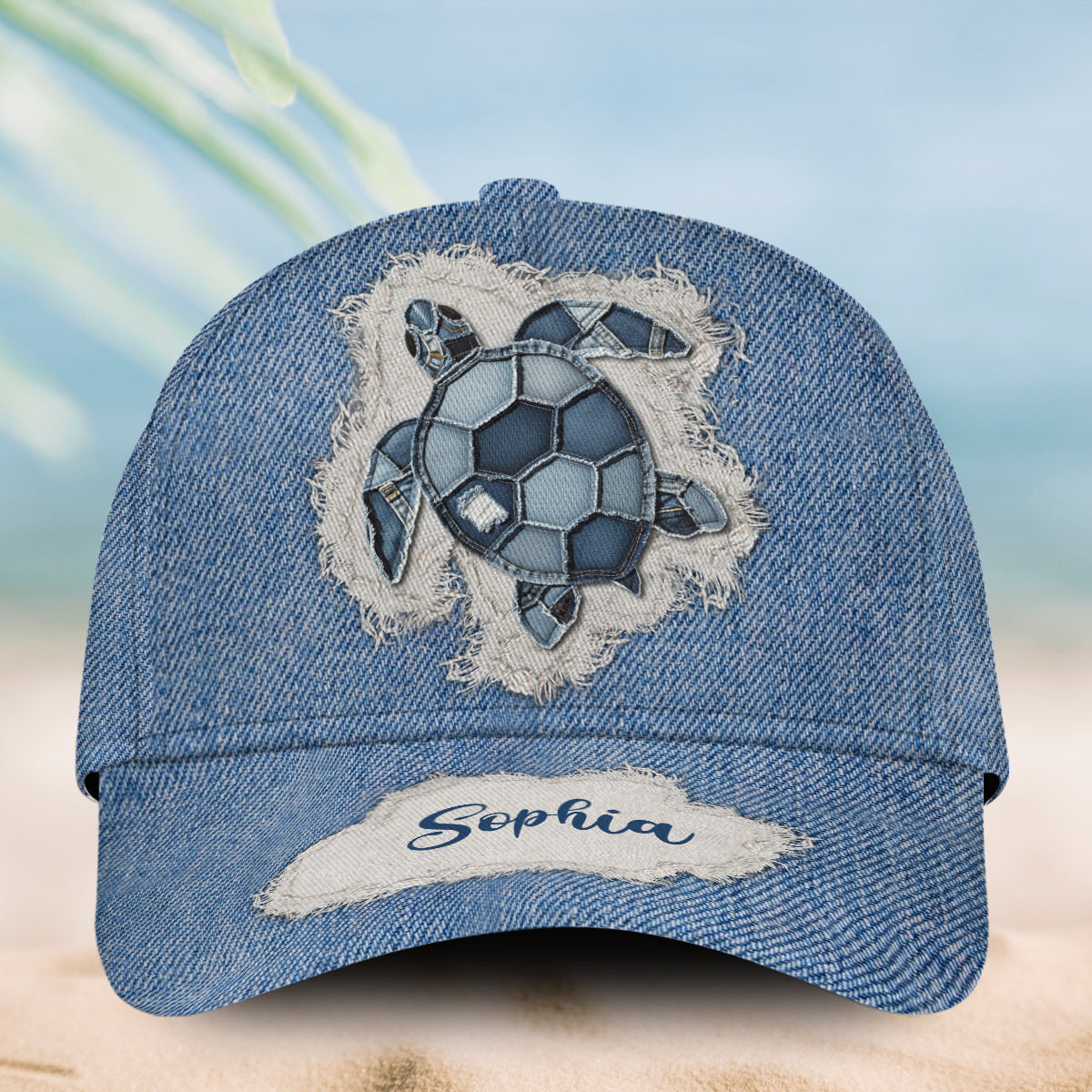Blue Turtle - Personalized Turtle Classic Cap
