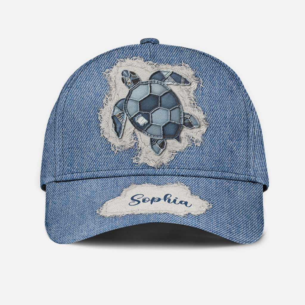 Blue Turtle - Personalized Turtle Classic Cap