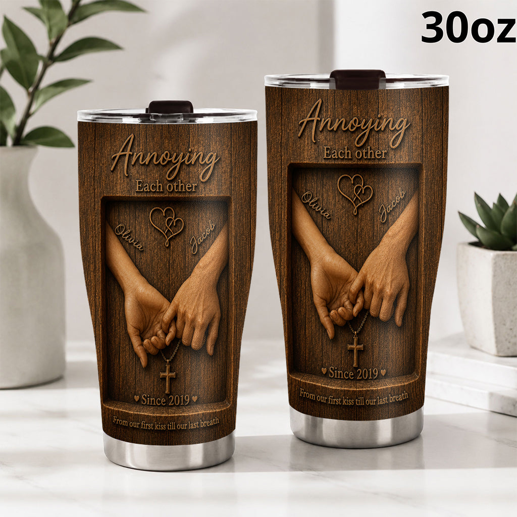 Together Since - Personalized Couple Tumbler