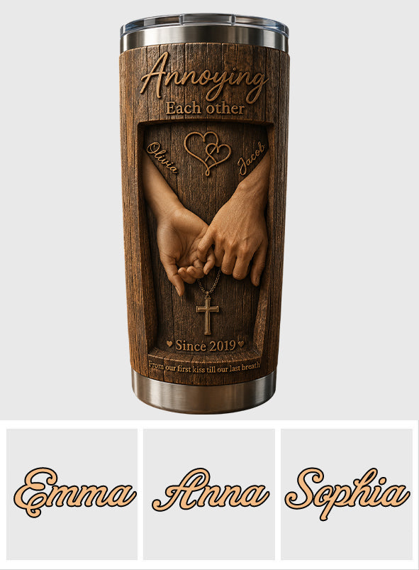 Together Since - Personalized Couple Tumbler