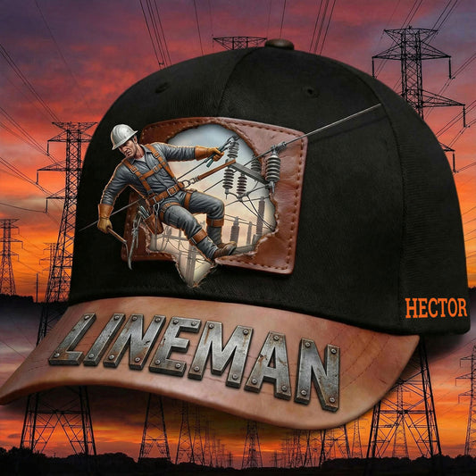 Love Lineman - Personalized Lineman Classic Cap