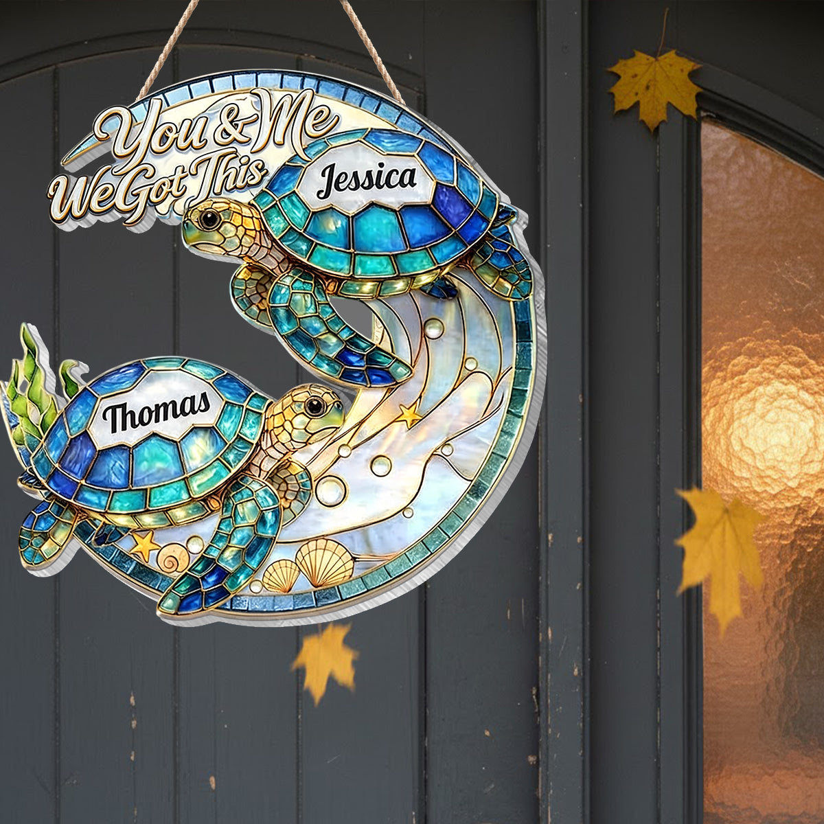 Wir haben das - Personalisierte Schild mit LED-Licht aus Acryl