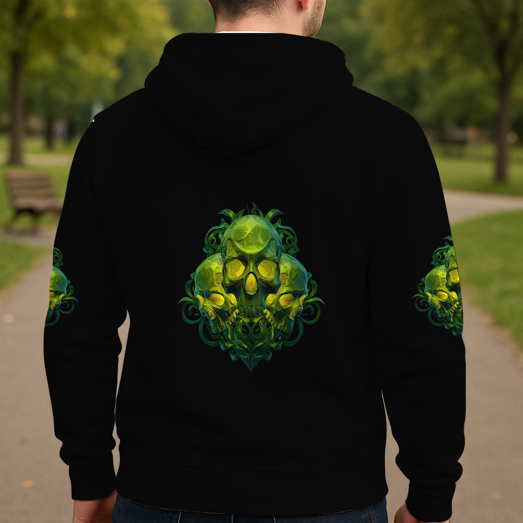 Mein Dämon ist zum Spielen draußen - Personalisiertes Totenkopf-Shirt