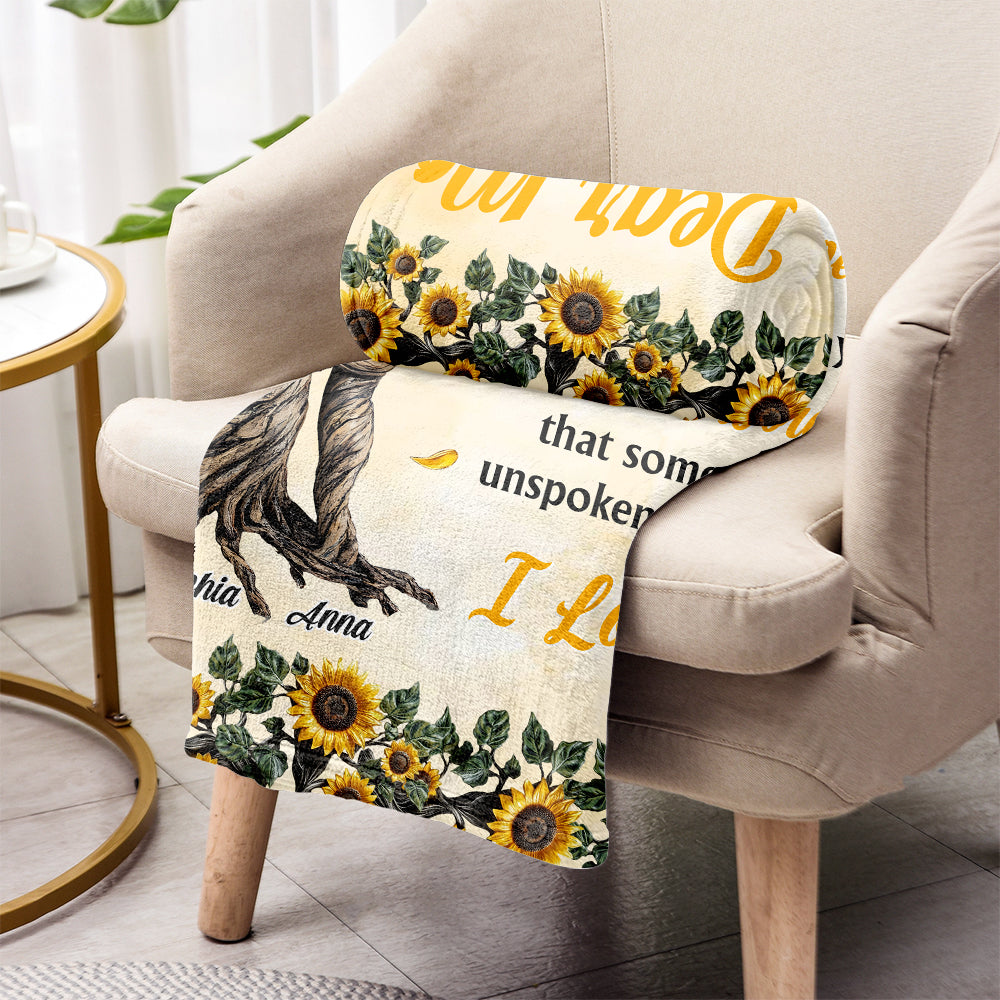 To My Mom - Personalized Mother Blanket