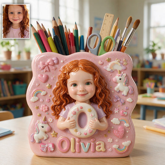 Any Photo, Any Theme - Personalized Kid Acrylic Pot
