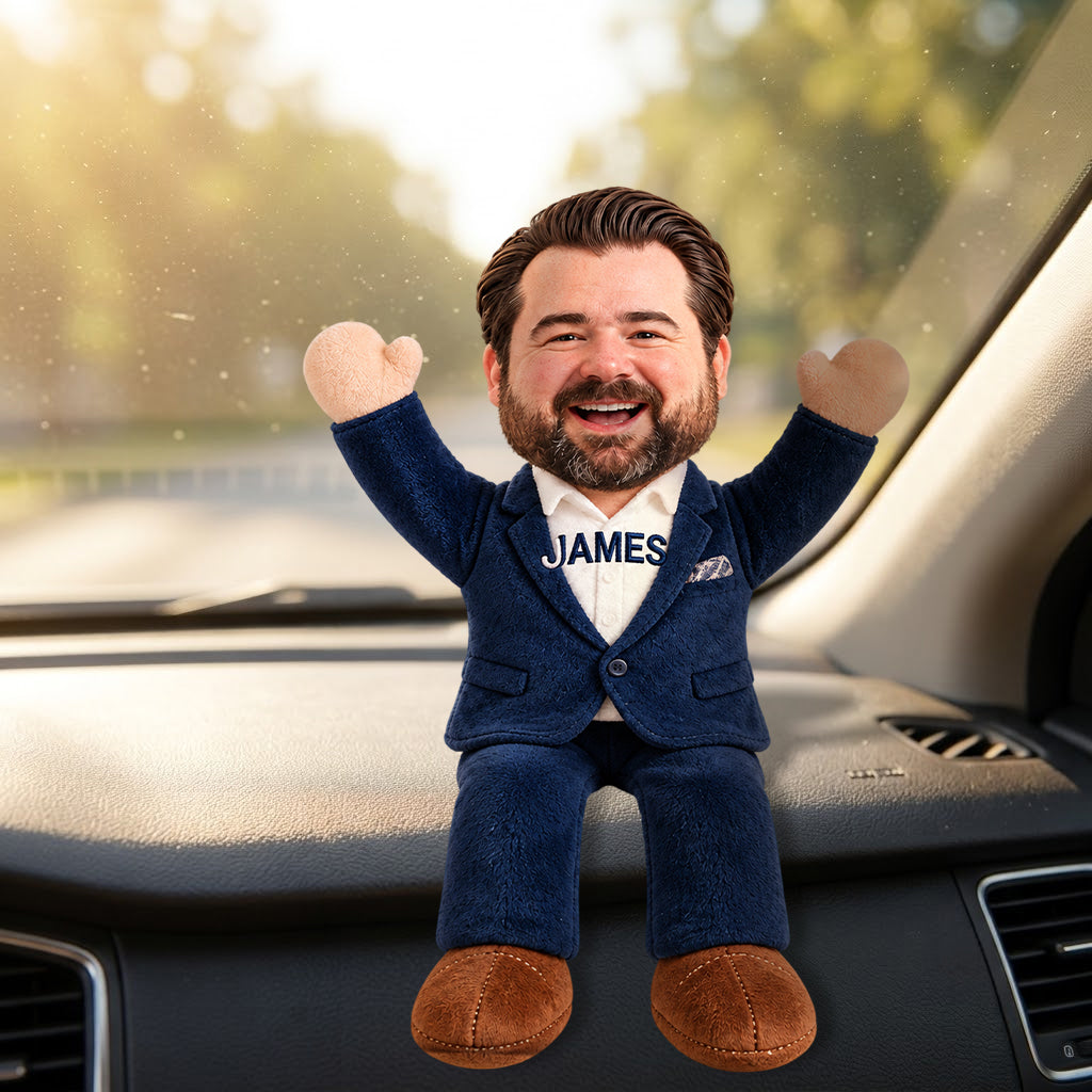 Funny Colleagues Gift - Personalized Colleague Posable Plush Doll