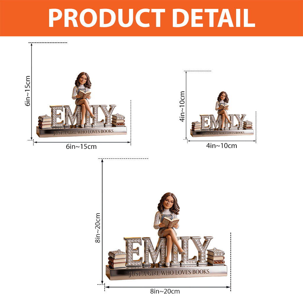 Custom Any Photo Love Books - Personalized Book Custom Shaped Acrylic Plaque