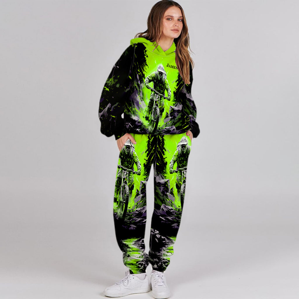 Cooles Dirtbike, Motocross – Personalisierter Dirtbike-Hoodie und Jogginghose